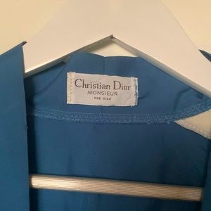 Vintage one size fit all Christian Dior robe/smoking coat